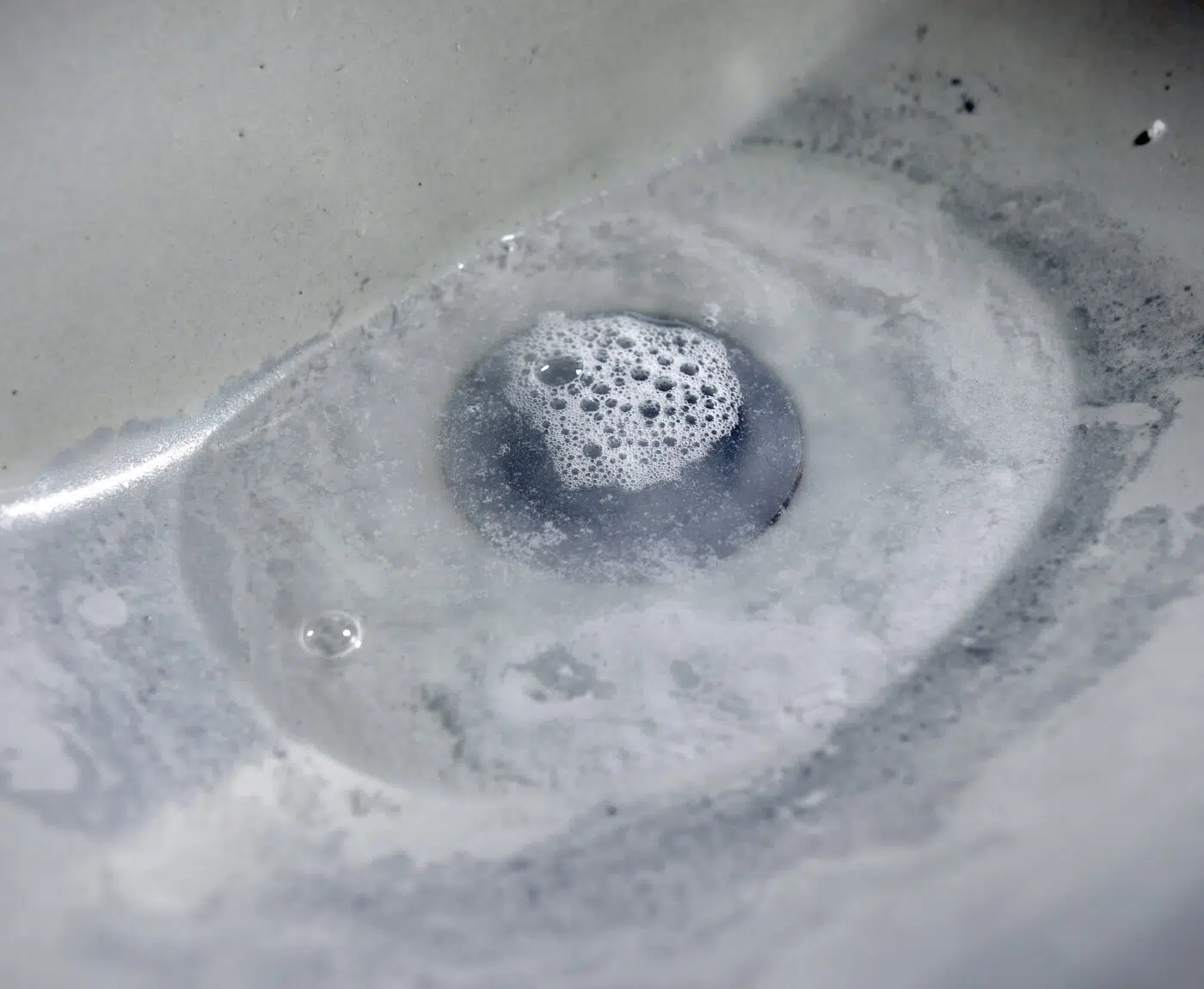 Blocked drain at home