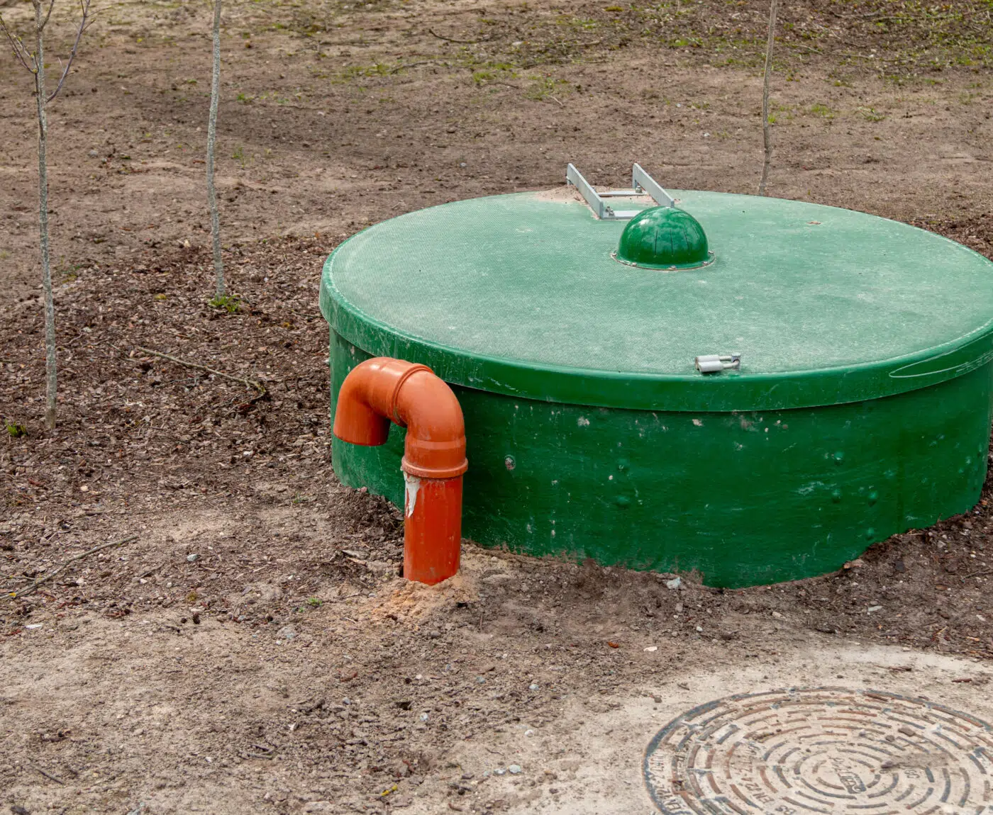 Septic tank installation