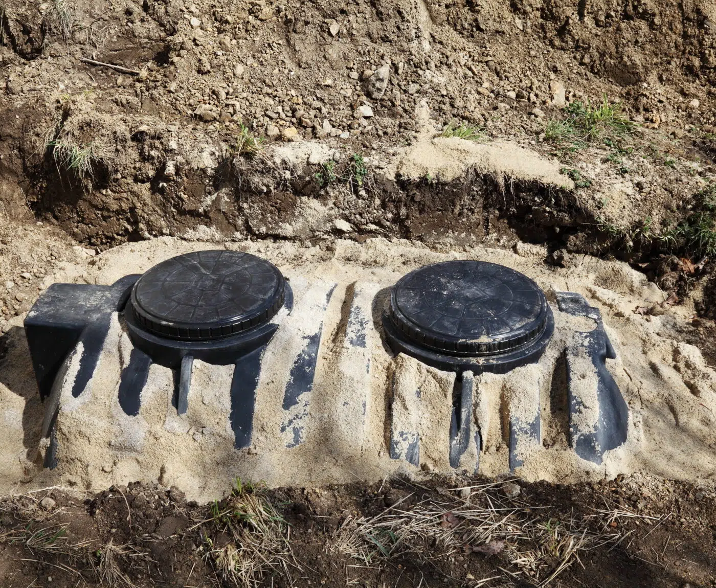 Residential septic tank