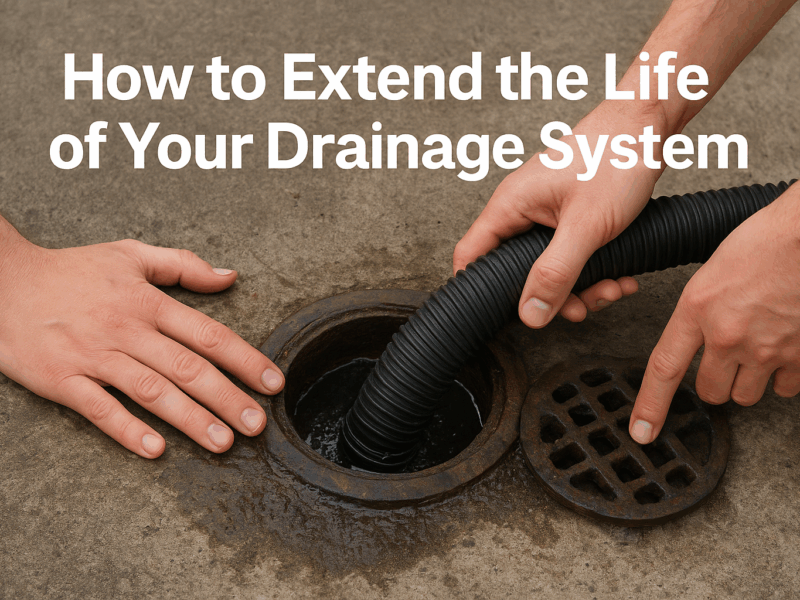 How to Extend the Life of Your Drainage System
